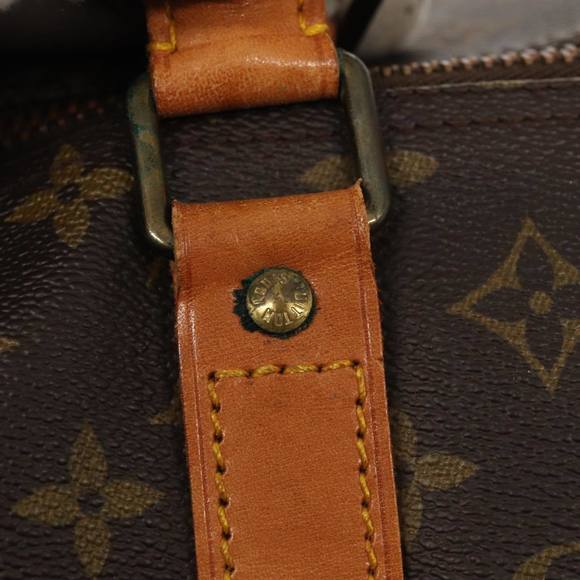 LOUIS VUITTON Monogram Keepall 60 Boston Bag M41422 LV Auth yk14157 - Picture 9 of 16